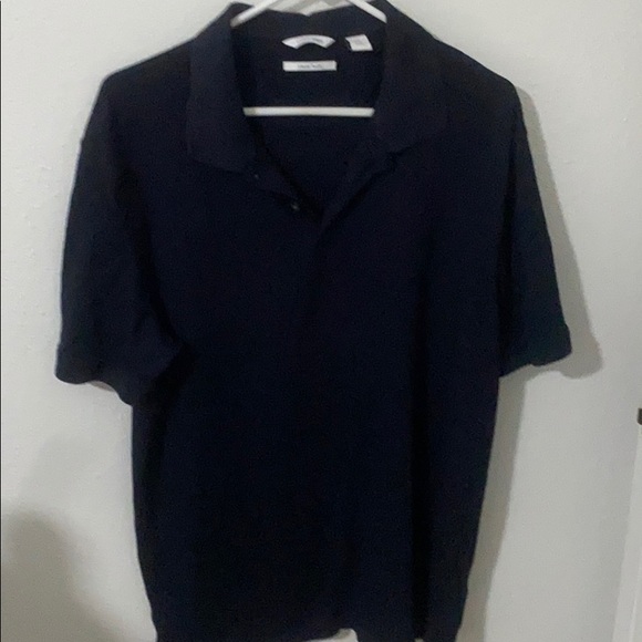 Calvin Klein Other - Calvin Klein Liquid Touch Navy Polo (L)